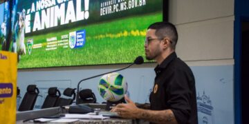 Abertura do Estadual de Futebol 2026 tem ação de conscientização do Governo de MS pela causa animal