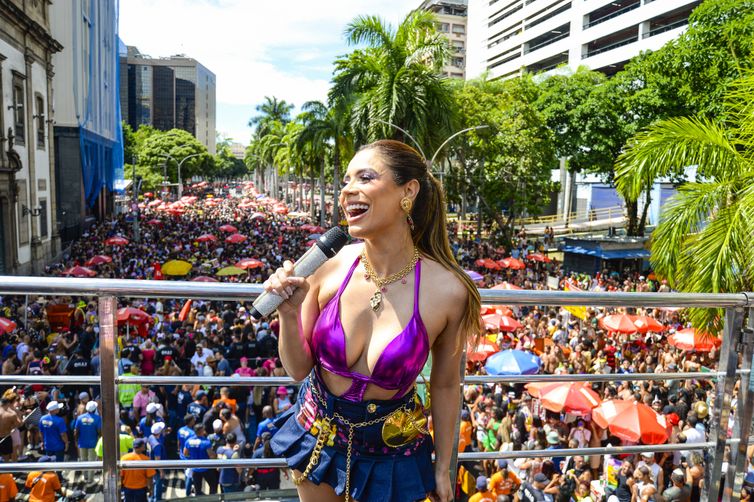 Alex Ferro/Riotur Rio de Janeiro (RJ), 25/01/2026 - O Bloco da Lexa animou o circuito de megablocos Preta Gil. Foto: Alex Ferro/Riotur