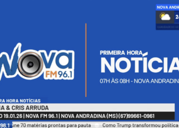 Ao Vivo, Programa Primeira Hora Notícias Edição 19.01.26