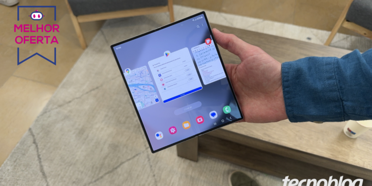 Galaxy Z Fold 6 de 512 GB tem 58% de desconto na Amazon • Tecnoblog