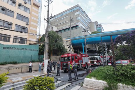 Sao Paulo (SP), 30/01/2026 - Bombeiros atendem ocorrência de incêndio no Instituto do Coração.
Foto: Paulo Pinto/Agencia Brasil