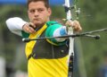 Marcus D'Almeida é bronze em etapa do mundial de tiro com arco indoor