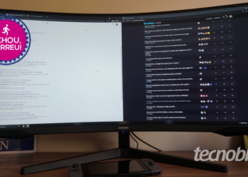 Monitor Samsung Odyssey G5 com tela curva de 27" tem 23% OFF em até 18x • Tecnoblog
