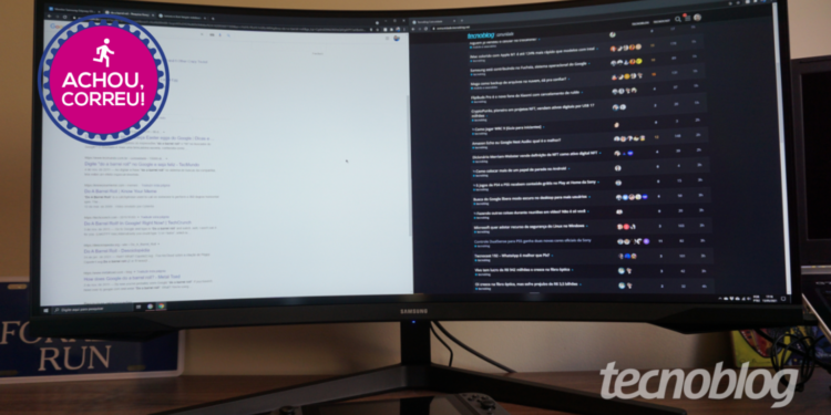Monitor Samsung Odyssey G5 com tela curva de 27" tem 23% OFF em até 18x • Tecnoblog