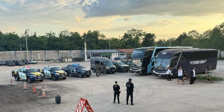Operação interagências aprende drogas e 2 toneladas de mercadorias irregulares em Corumbá.