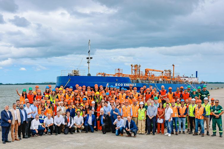 Rio Grande (RS), 20/01/2026 - Presidente da República, Luiz Inácio Lula da Silva, durante visita às instalações do Estaleiro ECOVIX. Foto: Ricardo Stuckert/PR