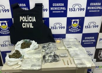 Polícia Civil e Guarda Municipal prendem em flagrante homem com 6kg de “dry” na rodoviária de Dourados