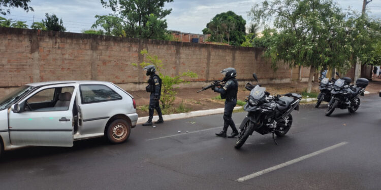 Polícia Militar em Três Lagoas recupera veículo furtado e realiza a prisão do autor do furto
