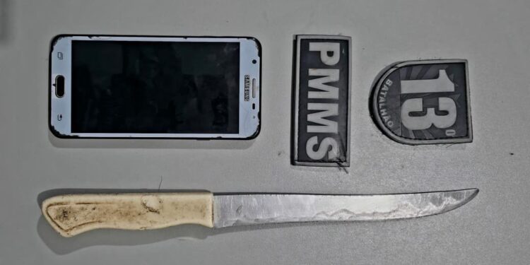 Polícia Militar realiza prisão de autor de furtos em Paranaíba