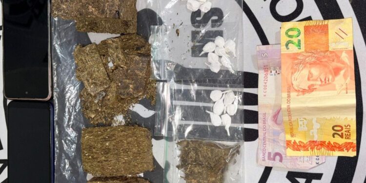 Policiais civis prendem investigado por tráfico e apreendem drogas prontas para serem comercializadas