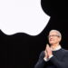 Tim Cook durante um evento da Apple em 2019