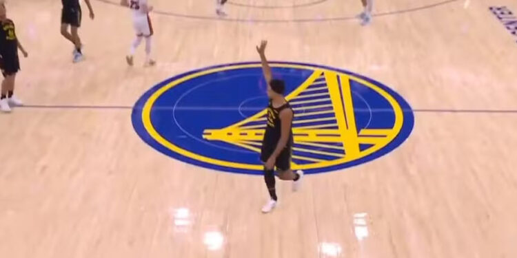 Warriors garantem vitória com lance espetacular de última hora
