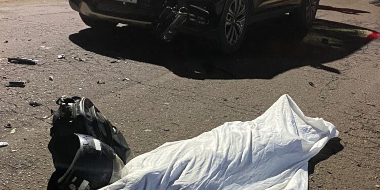 Motociclista de 60 anos morre em acidente no Jardim Seminário