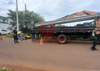 Operário fica ferido em queda durante obra de iluminação em Pedro Juan Caballero