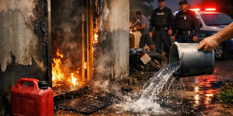 Filha incendeia casa ao ter moto negada pela mãe em Cassilândia