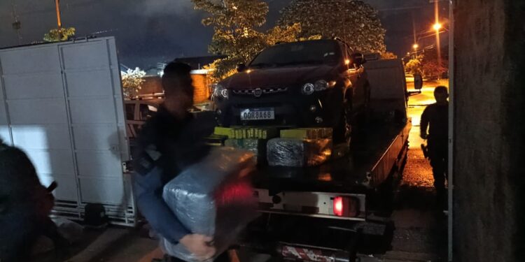 PM encontra grande carregamento de maconha em Ponta Porã