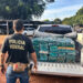 PF apreende 745 kg de cocaína escondidos em ônibus em Campo Grande
