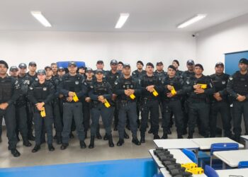 Polícia Militar conclui instrução de habilitação em Taser em Coxim e Cidades da região Norte de MS