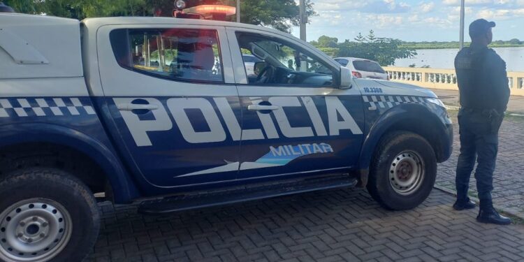 Polícia Militar atende ocorrência de violência doméstica e conduz autor à Delegacia em Corumbá.