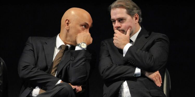 Toffoli supera Moraes e vira maior foco de parlamentares da direita