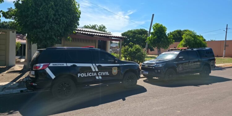Polícias Civil e Penal deflagram operação para desarticular organização criminosa voltada ao tráfico de drogas