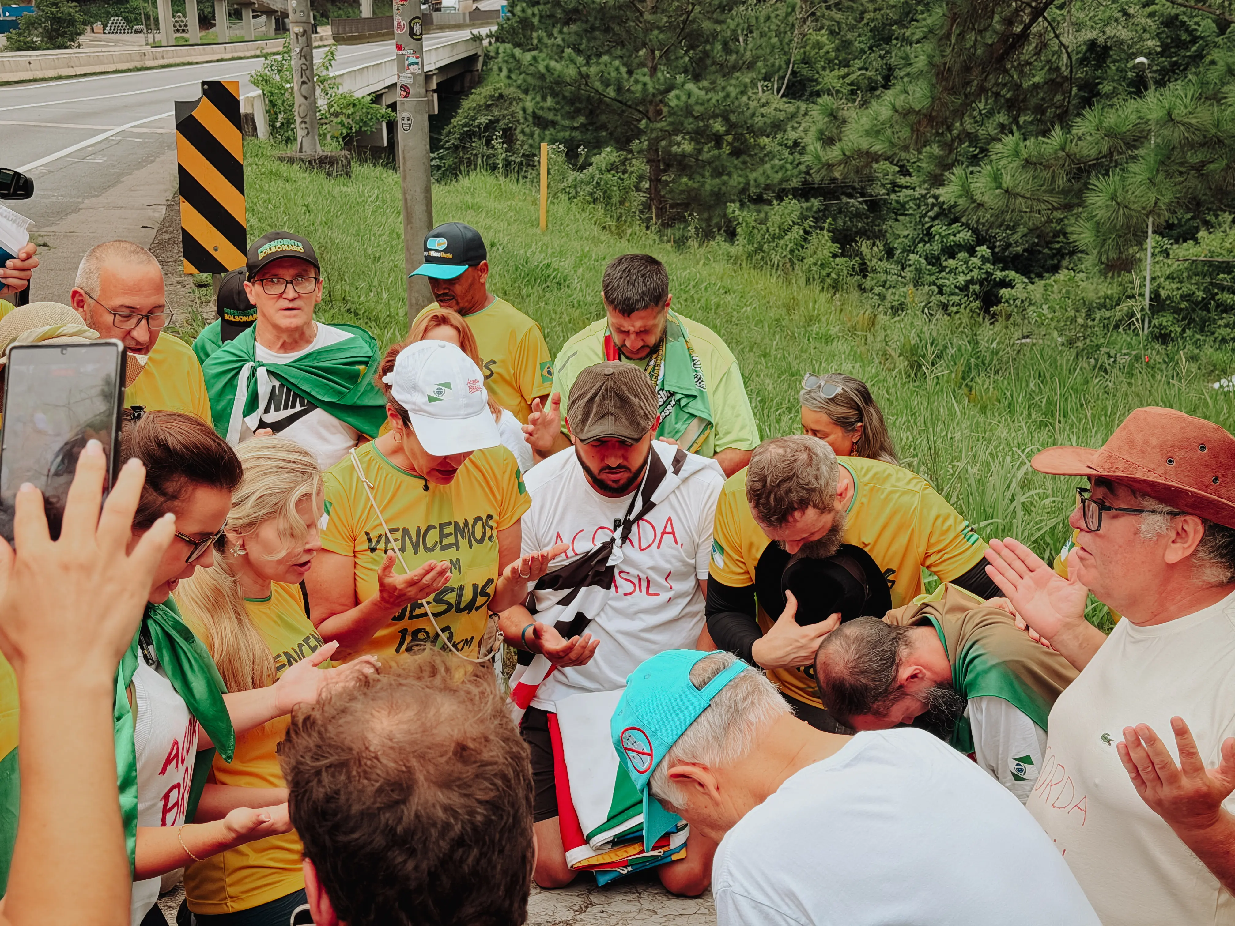 Caminhada Acorda Brasil Paraná percorreu cerca de 180 quilômetros.