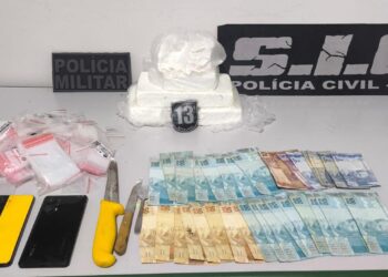 Polícia Militar, em operação conjunta com a Polícia Civil, desarticula esquema de tráfico de drogas em Aparecida do Taboado