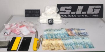 Polícia Militar, em operação conjunta com a Polícia Civil, desarticula esquema de tráfico de drogas em Aparecida do Taboado