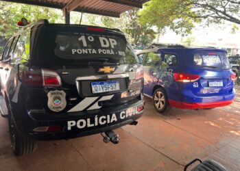 Polícia Civil recupera aparelhos celulares e prende acusados de roubo de motocicleta durante ações em Ponta Porã