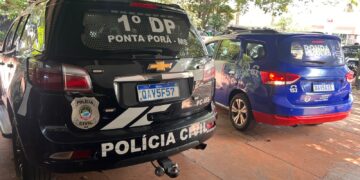 Polícia Civil recupera aparelhos celulares e prende acusados de roubo de motocicleta durante ações em Ponta Porã