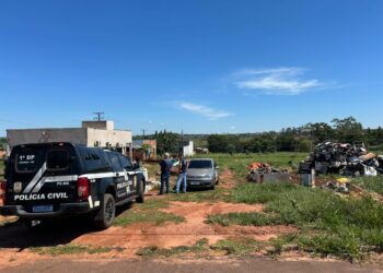 Operação conjunta fiscaliza estabelecimentos de reciclagem em Naviraí