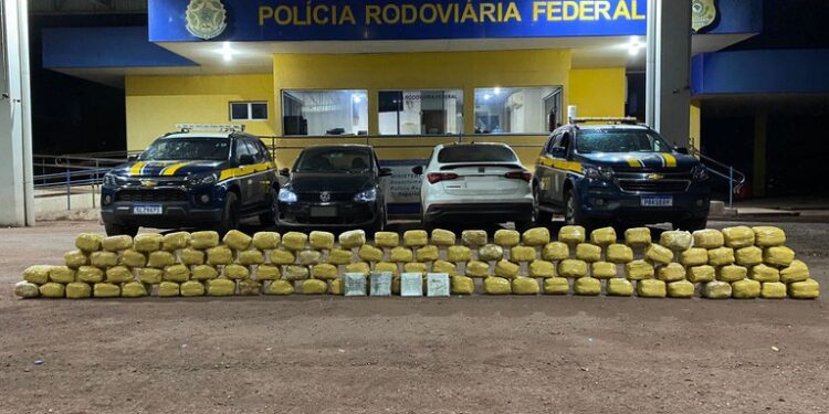 PRF apreende mais de 100 kg de skunk em Miranda
