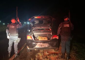 Polícia Militar apreende grande quantidade de droga em Ivinhema