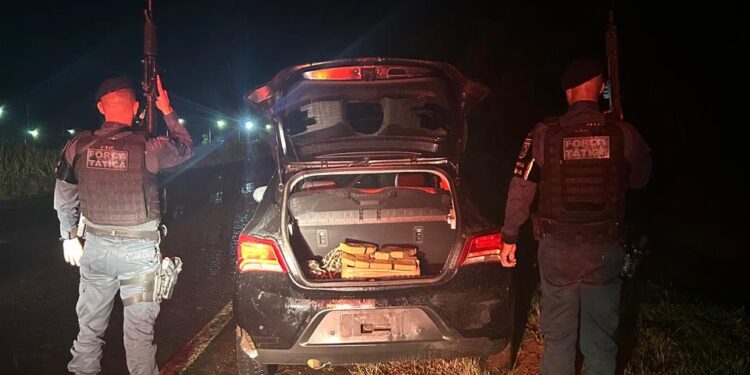 Polícia Militar apreende grande quantidade de droga em Ivinhema