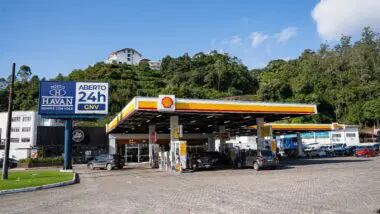 fachada de um dos postos Havan de Luciano Hang