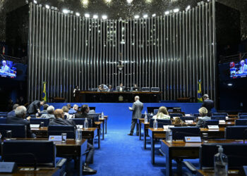 À bancada, senador Rogerio Marinho (PL-RN) - em pronunciamento.