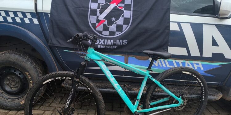 Polícia Militar prende autor de furto de bicicleta em Coxim