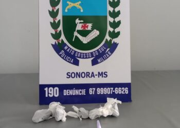 Polícia Militar prende homem por tráfico de drogas e apreende entorpecentes em Sonora