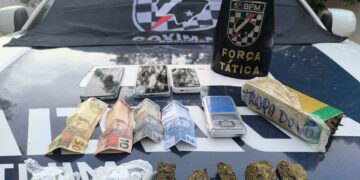 Polícia Militar prende homem por tráfico de drogas em fecha “boca de fumo” em Coxim