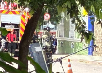 Homem Bomba é detido em ônibus no Centro de Manaus