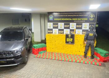 Grande apreensão: Mais de 1,2 tonelada de maconha é encontrada em Amambai