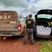 DOF apreende carro de contrabandista com cigarros em Itaporã