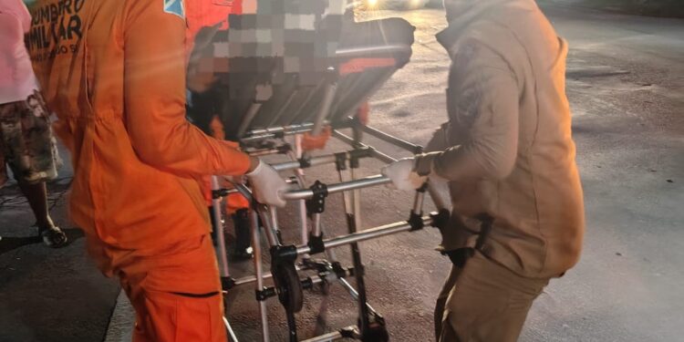 Acidente em Corumbá deixa gestante ferida e motorista foge