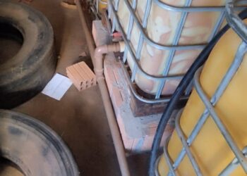 Armazenamento irregular de combustível em Rochedo gera multa de R$ 20 mil