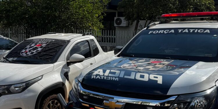 Veículo furtado em Caarapó é recuperado pela Força Tática