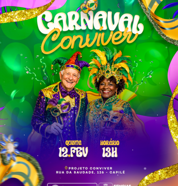 Carnaval do Projeto Conviver abre calendário de atividades em Nova Andradina