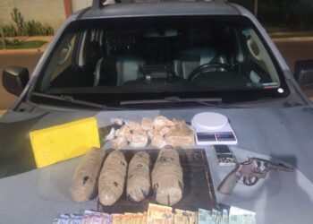 Choque apreende drogas e causa prejuízo de R$ 190 mil ao tráfico