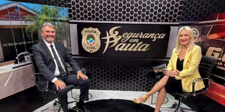 Segurança em Pauta entrevista o Delegado-Geral da Polícia Civil de Mato Grosso do Sul, Lupérsio Degerone