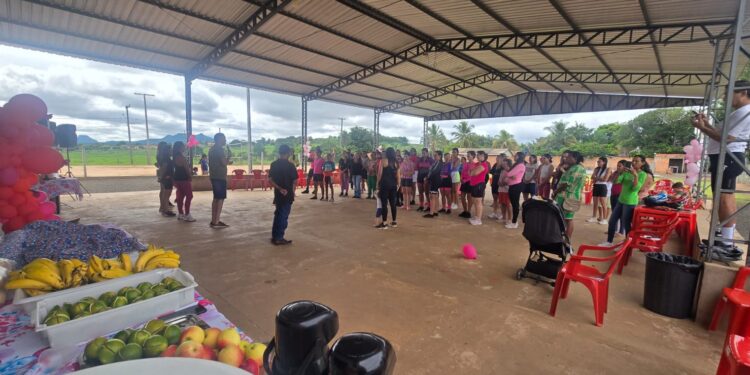 Polícia Militar realiza palestra sobre violência doméstica durante evento em comemoração ao Dia da Mulher em Pedro Gomes