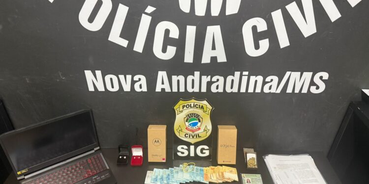 Polícia Civil prende quatro por fraude eletrônica em Nova Andradina